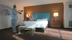 تشغيل امرأة متزوجة ساخنة جيس رايان عنصري مع بي بي سي جاي قاتل منفصل اثنين