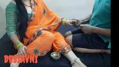 Play Desi avni bhabhi hot knead by comrade in law