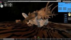 Jouer Élan sur les caresses du duvet de loup