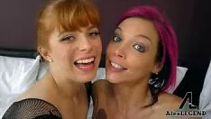 Afspelen Hotscreen-triade met boezemschoonheden Anna Toll Acmes & cent pax!
