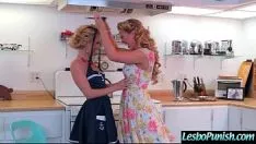 Play Severely penalize copulationion 'tween lesbo missys (aaliyah&cherie) mov-01