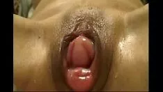 Play Asian missy superintendent jetting porno moving-picture show