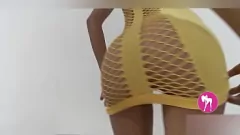 Jouer Une salope latina sensuelle secoue son gros cul dans un porno de fille maigre