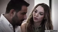 Play Young Teen Gets Wet and Wild with Older Lover: Small Tits, Big Cock Action