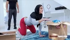 Oynat tesettürlü merdiven sağlıksız muhafazakar yoldaş tarafından çuvalladı